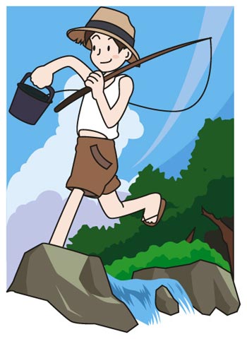 魚釣り