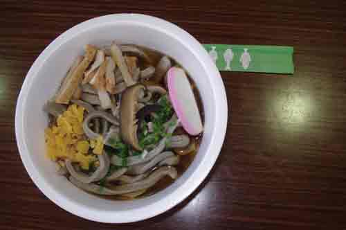 そばの出来上がり