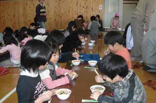 みんなで試食