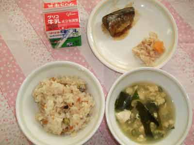 給食探検 in 北方中学校