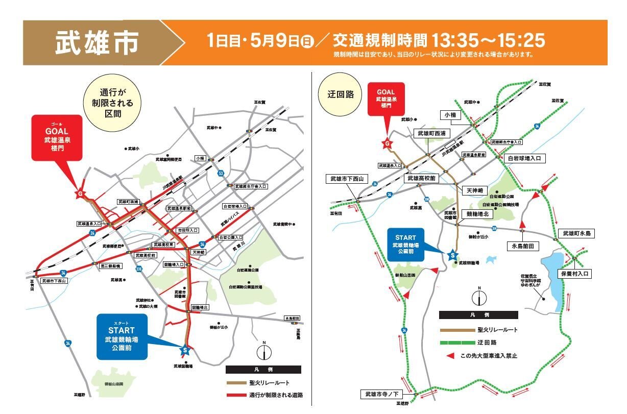 交通規制図