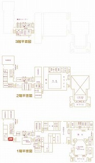 和室研修室（青少年棟）位置図