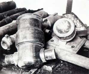 昭和十年に発掘された大砲