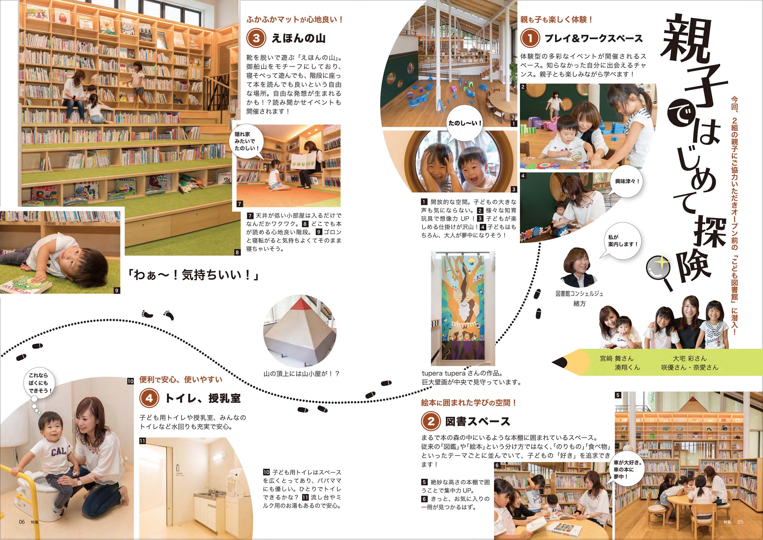 特集「みんなで、こども図書館に行こう！」１