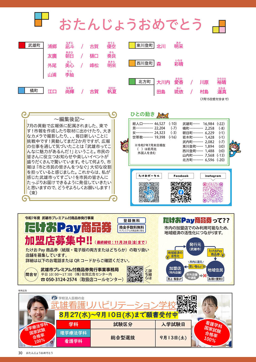 おたんじょうおめでとう