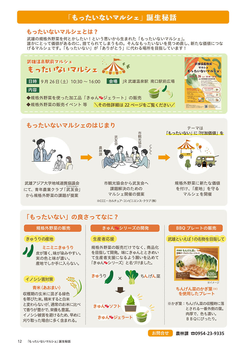 「もったいないマルシェ」誕生秘話