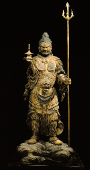 武雄市の文化財-木造四天王立像 武雄市の文化財-木造四天王立像