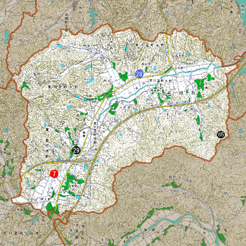 文化財マップ-東川登町