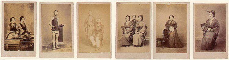 The Albumen Prints　Photograph taken in UENO Hikoma's photo studio