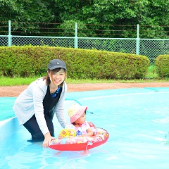 夏真っ盛り　子どもの水遊びはここで決まり