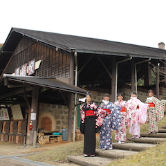 色とりどりの灯りに心が躍る　飛龍窯